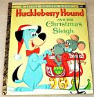 25 Cent Cover Little Golden Book Huckleberry Hound Christmas #403 Nice Condition