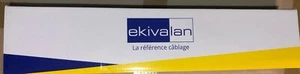 1 PIECE Panneau de brassage Ekivalan 1U vide avec support arrière MCPP241UMB - Afbeelding 1 van 5