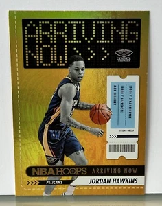 2023-24 NBA Hoops Jordan Hawkins Arriving Now Gold Foil Holo RC Rookie #1 - Picture 1 of 2