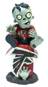 NFL Atlanta Falcons Zombie with Logo Football Team Collectible Figure - Picture 1 of 1