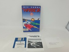Off Shore Warrior Commodore Amiga Game - In Box - 3.5" 1988 w/ Manual Titus