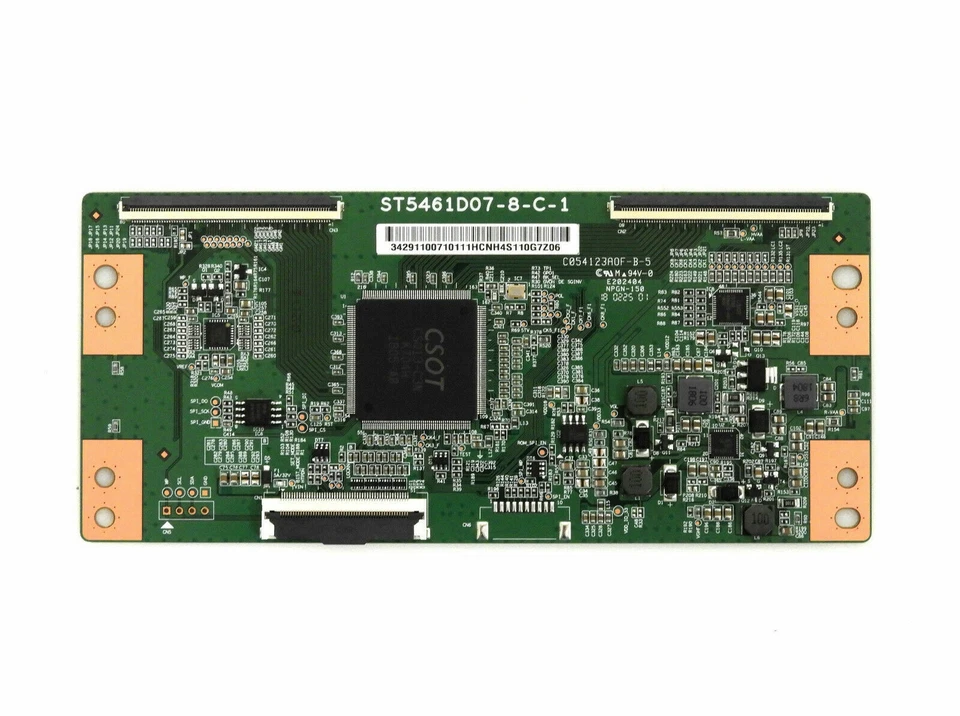 TCL 55S401, 55S405TMAA, 55S403TIAA T-Con Board 342911007101 (ST5461D07-8-C-1) - Image 1 of 1