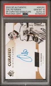 2022 SP Authentic #SPC-PC Cal Peterson - SP Curated Auto /199 PSA/DNA 10 - Picture 1 of 2