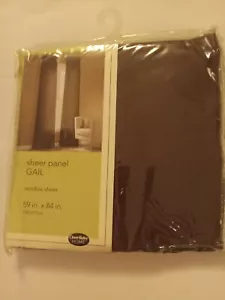 CURTAINS/SHEER PANEL GAIL WINDOW SHEER 59 in. × 84 in. Clover Valley HOME - Picture 1 of 2