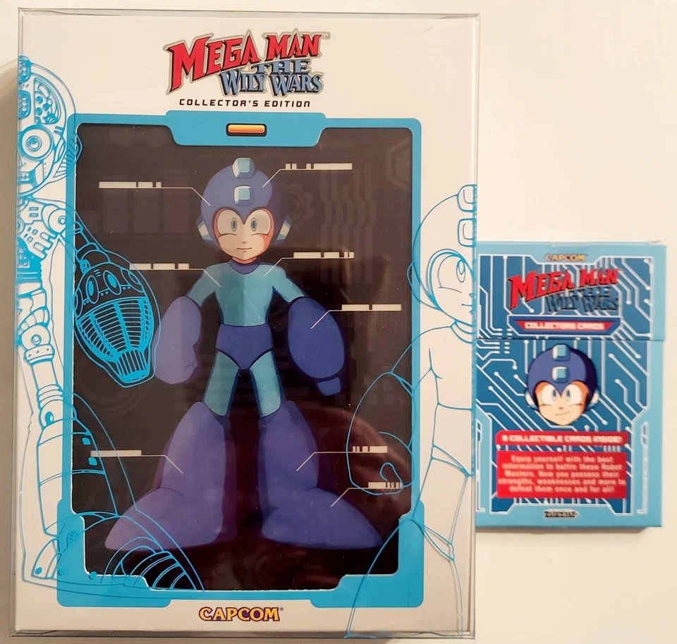 MEGA MAN THE WILY WARS COLLECTOR'S EDITION SEGA GENESIS LIMITED RUN with CARDS  - Image 1 of 2