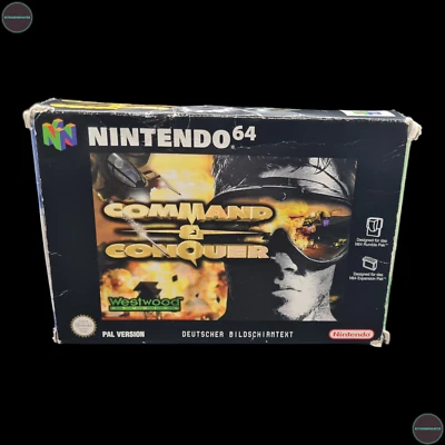 Command & Conquer Nintendo N64 Spiel 1998 PAL mit OVP Westwood 1999 - Bild 1 von 4