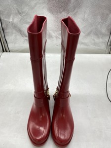 red mk rain boots