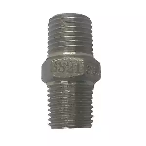 Pezón hexagonal BSP 316 acero inoxidable 1/4" - Imagen 1 de 7