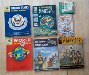 Vintage (~1960s) Stamp Collection and Albums - Picture 1 of 14