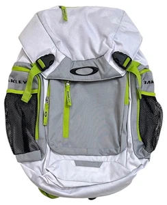 Mochila Oakley Max Load Pack Bolso 30L con compartimento para portátil en blanco/gris/neón - Imagen 1 de 7