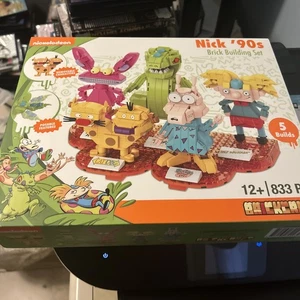 Nickelodeon Characters 833-Piece Brickcraft Building Set NEW vintage - Picture 1 of 2