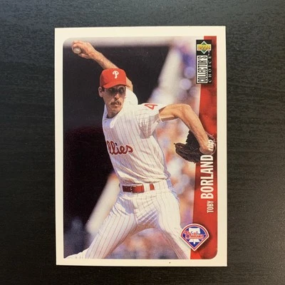 Toby Borland #667 1996 Collectors Choice Philadelphia Phillies Baseball Card MLB - Image 1 of 2