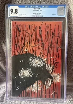 Комиксы Marvel VENOM 1 PEACH MOMOKO 1:100 VIRGIN ВАРИАНТ CGC 9.8 - Изображение 1 из 4