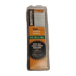 Bostitch Brad Nägel, 18GA, 1-1/4 Zoll, 1000er Pack BT1332B-1M) Neu ungeöffnet - Bild 1 von 2