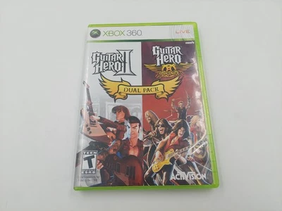 Guitar Hero II/Guitar Hero: Aerosmith двойной пакет (Xbox 360, 2008) (250236) - Изображение 1 из 4