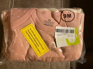 10 Pc Baby Girl Bodysuit & Pant Set Cotton Soft Newborn Clothes Outfits 6-9 mo - Picture 1 of 2