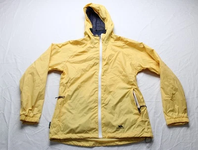 Trespass Women's Tayah II Full Zip Waterproof Rain Jacket LB3 Pale Maize Size XS - Image 1 of 4