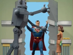 5 Points Superman Mechanical Monsters 1941 Figure Deluxe Box Mezco - Picture 1 of 6