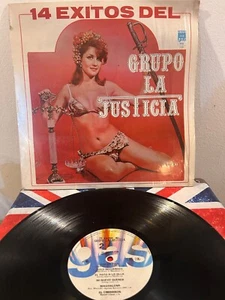 GRUPO LA JUSTICIA 14 Exitos LATIN SALSA GUAGUANCO 1985 MEXICO 12" LP - Picture 1 of 7
