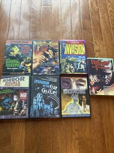 DVD HORROR MOVIE LOT Old Scary Frankenstein Phantom Dracula Creatures - Picture 1 of 10
