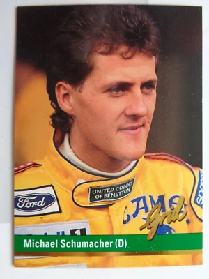 J 1992 Grid Formula 1 One Rookie RC Card # 51 Michael Schumacher Goat MINT 🔥 📈 - Image 1 of 2