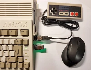 UNIMouse USB Maus und Joystick Adapter für Amiga A500, A600 und Atari ST - Bild 1 von 5
