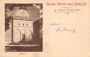 6318) COLLEGIO CONVITTO DELLE SCUOLE PIE ALLA BADIA FIESOLANA (FIRENZE). - Picture 1 of 2