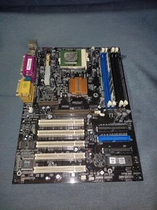 ECS P6S5AT ATX Motherboard Intel S370 Tualatin AGP DDR Retro Vintage SiS 635 - Afbeelding 1 van 12