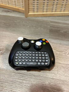 OEM Microsoft Xbox 360 Wireless Controller Black with Chatpad X18