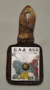 Aviation - ROMORANTIN 1944-1947 entrepôt armée aire 602 - badge de zone n° 670 - Picture 1 of 2