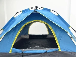Tienda emergente ultraligera para 4 personas camping al aire libre familia senderismo tienda domo - Imagen 1 de 7