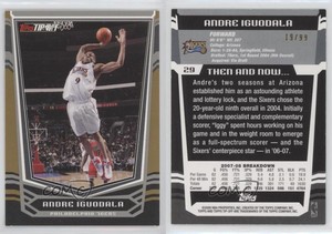 2008-09 Topps Tip-Off Gold /99 Andre Iguodala #29