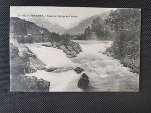 CPA 09 AX-LES-THERMES - Chute de l'Ariège au Castelet - Imagen 1 de 2