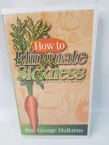 How to Eliminate Sickness by George Malkmus Vintage Cassette Tapes - Picture 1 of 6
