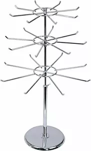 888 Display - 3 Tier Large Metal Stand with Adjustable Tiers Charms - Picture 1 of 5