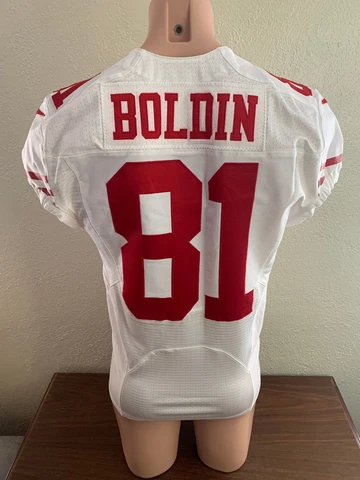 2014 San Francisco 49ers Football #81 Anquan Boldin Game Jersey Nike Size 40 Cover