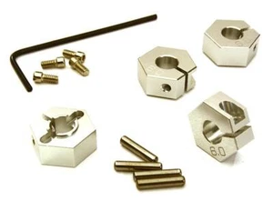 12mm Hex Wheel (4) Hub 6mm Thick for Traxxas 1/10, Axial, Tamiya, TC & Drift - Picture 1 of 1