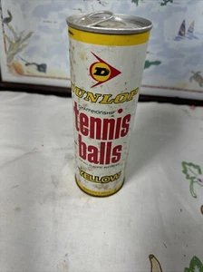 Pelota de tenis de campeonato amarilla Dunlop años 60 vintage  - Imagen 1 de 9