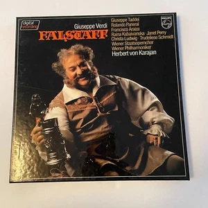 Falstaff 3 Vinyl LP Box Set Giuseppe Verdi Herbert Von Karajan Philips Records - Picture 1 of 7