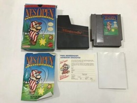 Nes Open Tournament Golf Nintendo Entertainment System NES (COMPLETE IN BOX CIB)