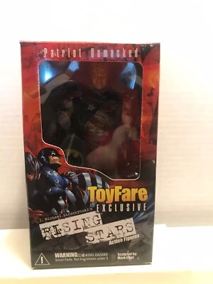 Rising Stars Patriot Unmasked (exclusivo de ToyFare/Wizard) Foto 1 de 3