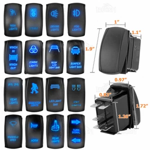 LED Light Rocker Switch On Off 12V for Polaris Ranger/ RZR 800/ 900/ 1000/ Turbo - Zdjęcie 1 z 52