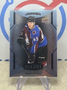 2020-21 Upper Deck Allure Bowen Byram Blue Parallel #149 Avalanche 