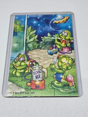 Ü ei Puzzle   SUPER SPACYS  2001  2te von links  mit BPZ - Bild 1 von 2