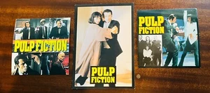 Pegatinas Pulp Fiction (2) 4""x4"" y (1) mini postal importación del Reino Unido 4""x6"" sin usar como nuevas - Imagen 1 de 5