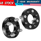 2Pack 66mm 4x4 1 inch Wheel Spacers Adapter For Golf Cart EZ GO EZGO Club Car US