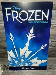 FROZEN THE MUSICAL ON BROADWAY WINDOW CARD/POSTER RARE, ST JAMES THEATRE, DISNEY - Picture 1 of 2
