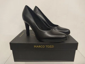 MARCO TOZZI 2-22439-42 Damen High Heel Pumps Blockabsatz schwarz Gr.37 Neu. - Bild 1 von 9