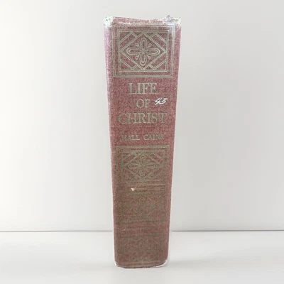 1938 Life of Christ Hall Caine 1st Edition HC Book Doubleday Doran Christianity - Image 1 of 4