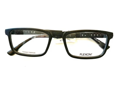 Lentes de demostración FLEXON flexibles de titanio E1117 001 negro mate 51-18-140 Foto 1 de 4